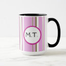 Search for striped monogram mugs Brown