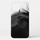 Search for black horse iphone cases White