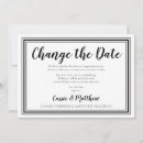 Search for change the date wedding invitations Rescheduled