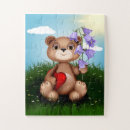 Search for teddy bear puzzles Flowers