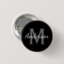 Search for and black monogram badges Monogrammed