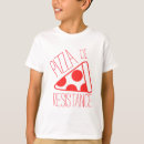 Search for pizza kids tshirts Typography