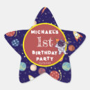 Search for any age birthday party stickers Boy