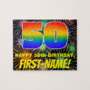 Search for 50th birthday puzzles Fifty years old