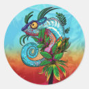 Search for cartoon chameleon stickers Exotic