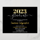 Search for gold graduation invitations Modern