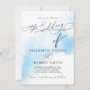 Search for watercolor wash wedding invitations Eucalyptus