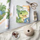 Search for triceratops wrapping paper Cute dinosaur