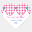 Search for candy buffet wedding stickers Heart