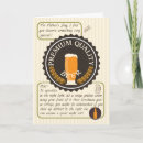 Search for funny beer for dad cards Retro