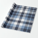 Search for blue plaid wrapping paper Checkered