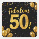 Search for fabulous at 50 stickers Birthday celebration