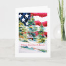 Search for flag christmas cards Military
