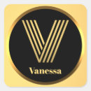 Search for monogram v stickers Initial