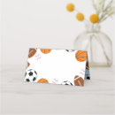 Search for sports place cards Blue