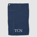 Search for fathers day golf towels Initials