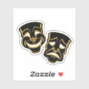 Search for white mask stickers Theatre