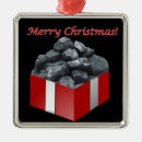 Search for coal christmas tree decorations Xmas