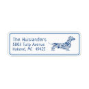 Search for sausage dog return address labels Wiener