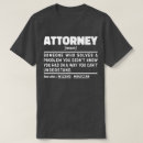 Search for attorney tshirts Jurist