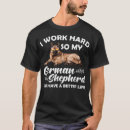 Search for german shepherd mens tshirts Cat