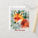 Search for red foxes postcards Cute