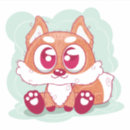 Search for cute cartoon fox stickers Adorable