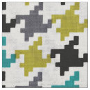 Search for houndstooth fabric Black