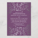 Search for silver engagement party invitations Boho