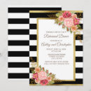 Search for stripes rehearsal dinner invitations Pink