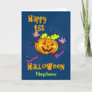 Search for nephew halloween cards Pumpkins