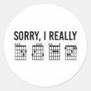 Search for guitar humour stickers Funny