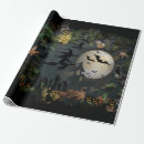 Search for witch wrapping paper Horror
