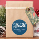 Search for christmas blessing stickers Blessed