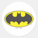 Search for classic oval stickers Batman