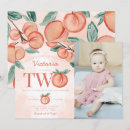 Search for turning two birthday invitations Watercolor