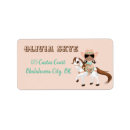 Search for western horse return address labels Birthday