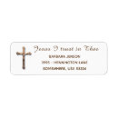 Search for crucifix return address labels Christian