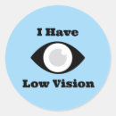Search for visual stickers Visually impaired