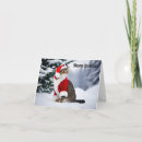 Search for meowy christmas cards Santa