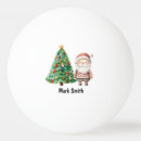 Search for christmas tree ping pong balls Santa