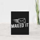 Search for mail carrier seasonal cards Postman