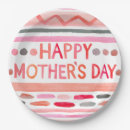 Search for mothers day party tableware Pattern
