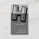 Search for letters business cards Modern