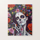 Search for sugar skull puzzles Floral