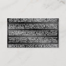 Search for resume business cards Skills