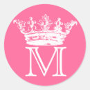 Search for crown monogram stickers Royal