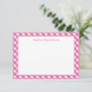 Search for bright note cards Gingham