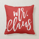 Search for santa claus throw cushions Script