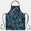 Search for turquoise and black aprons Teal
